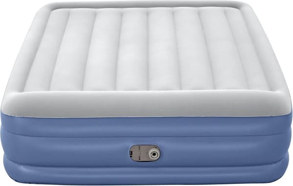 Bestway Tritech„¢ Air Madtress Queen - luftfylt ekstraseng, innebygd pumpe
