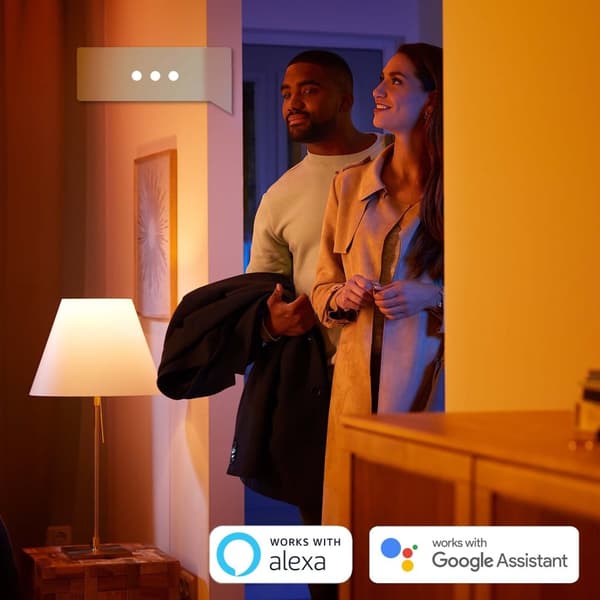 Philips Hue White and Colour Ambiance - LED smart pære, E14, 470 lm