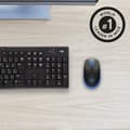 Miniatyrbilde 9 av 9: Logitech M190 - trådløs mus, svart/blå