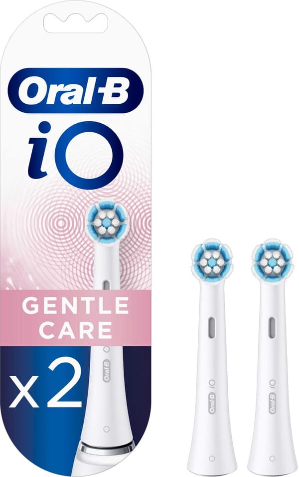 Oral-B iO Gentle Care - udskiftningsbørster, 2 stk