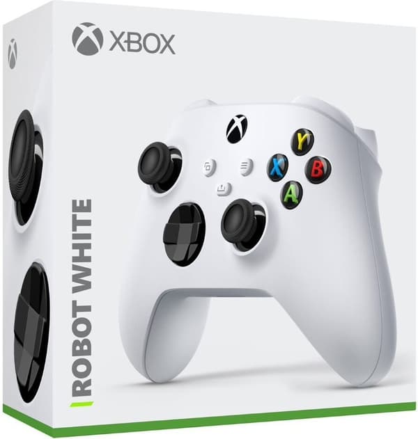 Microsoft Xbox - langaton ohjain, valkoinen, Xbox / PC