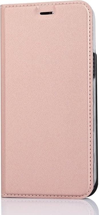 Wave BookCase beskyttelsescover, iPhone 12 Pro / iPhone 12, Rose guld
