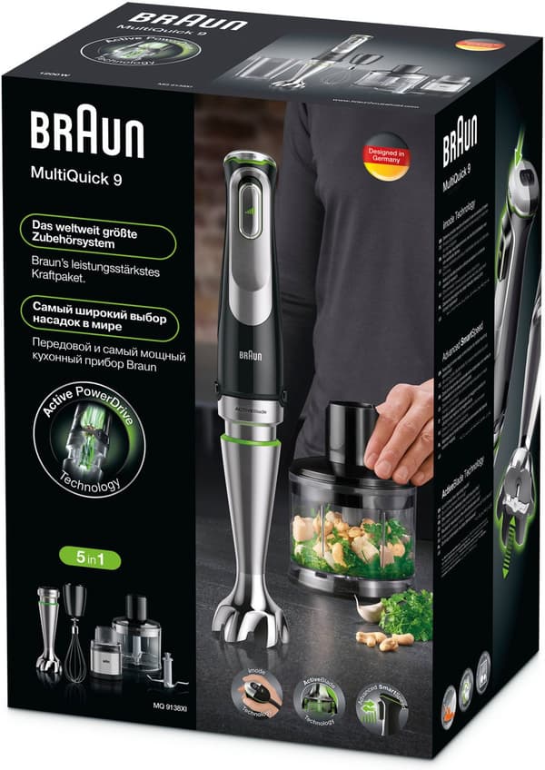 Braun MQ9138XI Multiquick 9 - stavblender