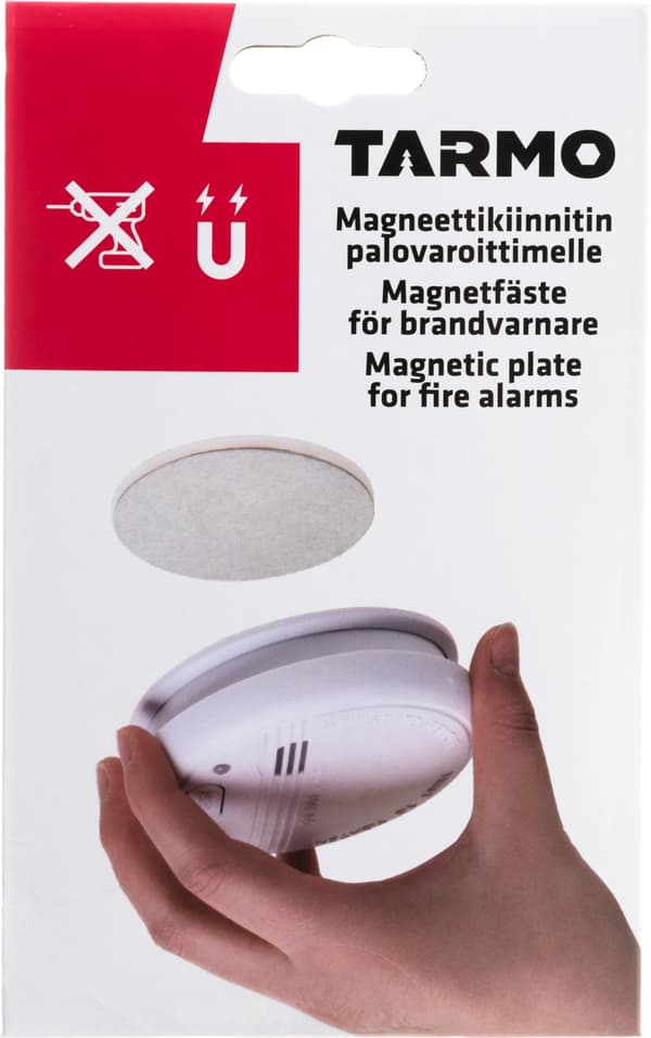 Tarmo - magnetisk feste for brannalarm, 70 mm