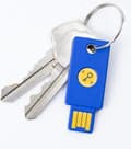 Miniatyrbild 4 av 4: Yubico säkerhetsnyckel NFC - säkerhetsnyckel, USB-A