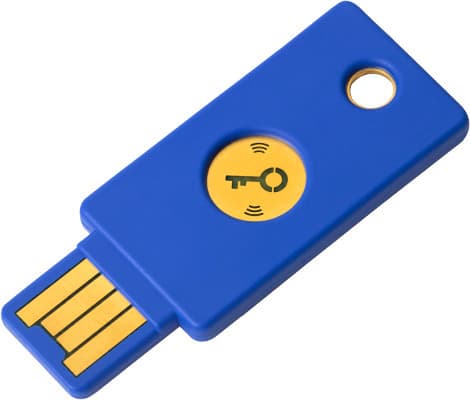 Yubico säkerhetsnyckel NFC - säkerhetsnyckel, USB-A