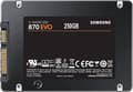 Miniatyrbild 5 av 5: Samsung 870 EVO SSD 250 GB 2,5" SATA3 - SSD hårddisk