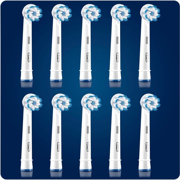 Oral-B Sensitive Clean - erstatningsbørste, 10 stk