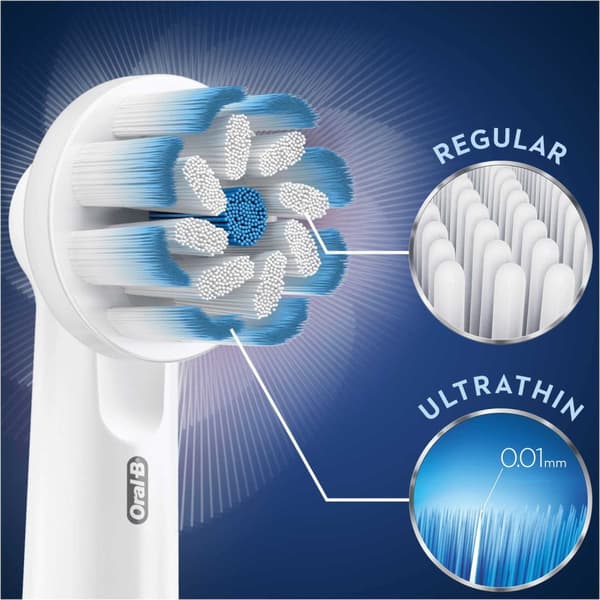 Oral-B Sensitive Clean - erstatningsbørste, 10 stk