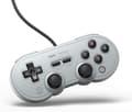 Miniatyrbilde 1 av 2: 8BitDo SN30 Pro USB - spillkontroller, grå, Switch / PC