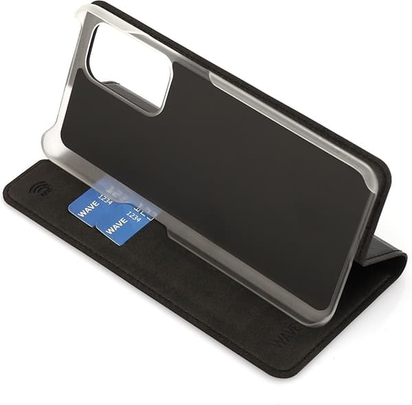 Wave BookCase - beskyttende etui, OnePlus 9, sort