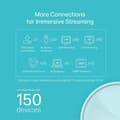 Miniatyrbild 4 av 6: TP-LINK Deco X20 WiFi 6 - Mesh-system, 2-pack