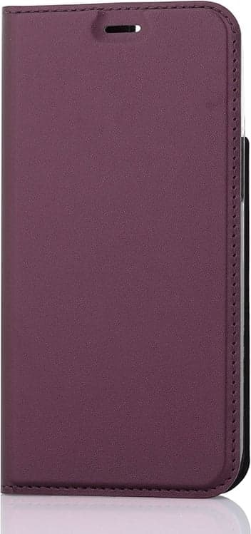 Wave BookCase beskyttelsescover, iPhone 12 / 12 Pro, Smoky Sangria