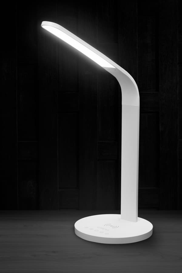 Lumova QiLight - skrivebordslampe med trådløs lading