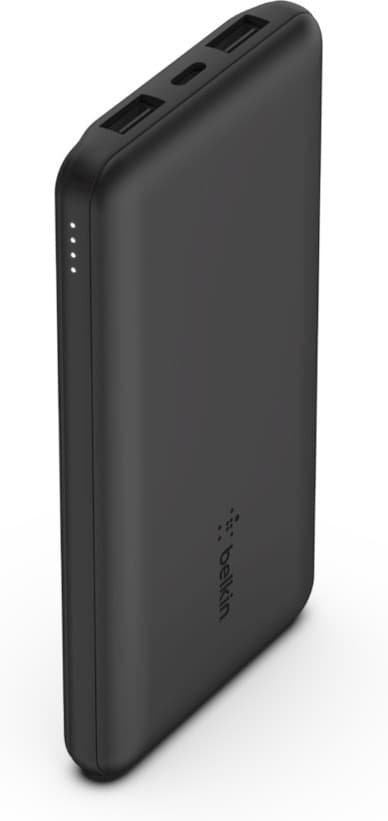 Belkin Power Bank 10K - backup strømforsyning, 10.000 mAh, sort