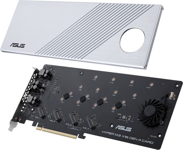 Asus HYPER M.2 X16 Gen 4 KORT - adapter