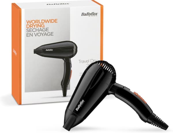Babyliss BL5344E Travel Dry - hårtørrer