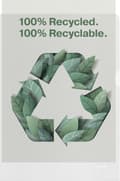 Miniatyrbild 6 av 10: Esselte 100% Återvunnen - plastficka, A4, 100 mic