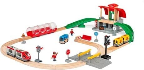 BRIO World 33989 - Centralstationsuppsättning