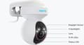Pikkukuva 2 / 3: Reolink E Series E540 PTZ AI - valvontakamera ulko- ja sisäkäyttöön (E1 Outdoor)