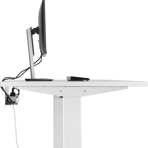 ErgoWork stålkabelstativ - kabelbakke, hvid