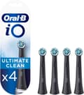 Miniatyrbilde 1 av 9: Oral-B iO Ultimate Clean Black - erstatningsbørster, sorte, 4 stk