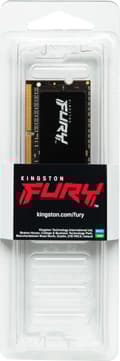 Miniatyrbillede 3 af 8: Kingston FURY Impact DDR4 3200 MHz SO-DIMM CL20 8 GB - hukommelsesmodul