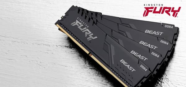 Kingston FURY Beast DDR4 3600 MHz CL18 16 GB - hukommelsesmodul