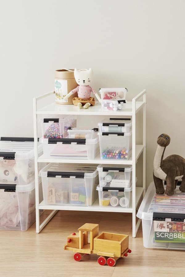 SmartStore Classic 15 - förvaringsbox med lock + 6 inre delar
