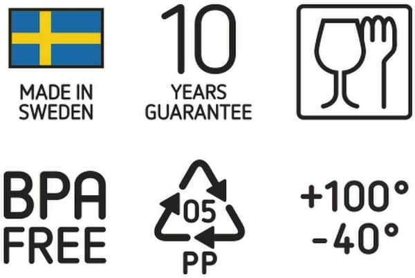 SmartStore Classic 15 - förvaringsbox med lock + 6 inre delar