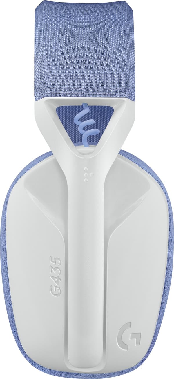 Logitech G435 Lightspeed - langattomat pelikuulokeet, valkoinen