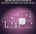 Miniatyrbillede 1 af 2: Philips Hue - LED smart lampe, Hvid og farve stemning, E27