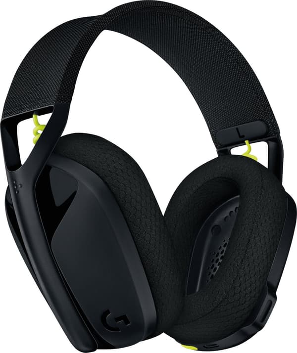 Logitech G435 Lightspeed - trådlöst spelheadset, svart