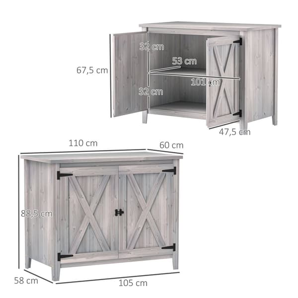 Hageskap ved, redskapsbod værbestandig 110x60x88,5cm, redskapsbod med dør, foldetak, hyller, redskapsskap, hagebod redskapsskap hagebod for uteplass b