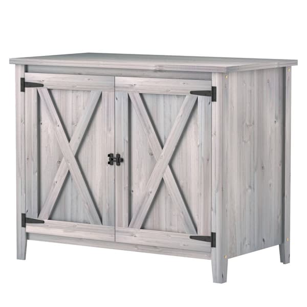 Hageskap ved, redskapsbod værbestandig 110x60x88,5cm, redskapsbod med dør, foldetak, hyller, redskapsskap, hagebod redskapsskap hagebod for uteplass b