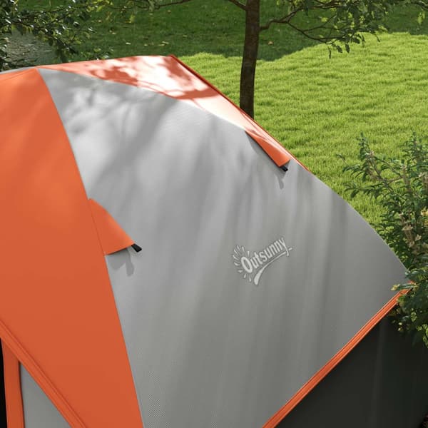 Kuppeltelt for 2 personer, lett, stabilt, vanntett familietelt med dør- og vindupakkepose, kroker, campingtelt med 3000 mm vannsøyeltelt for camping,