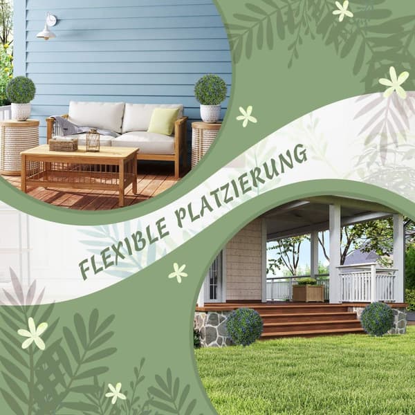 Sæt med 2 kunstige lavendel 60 cm kunstige planter med UV-beskyttelse Kunstig plante som ægte med jordindsats til soveværelse Stue Kontorhave Moderne