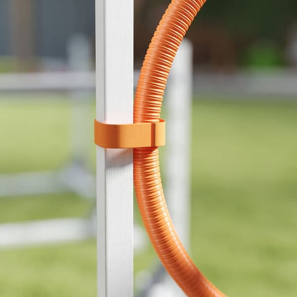 Agility-sæt Hunde 4-delt Agility-udstyr til hundetræning Hækkesæt med højdejusterbare hække Dæk Træningstilbehør Koordinationstræning Agility-sæt til