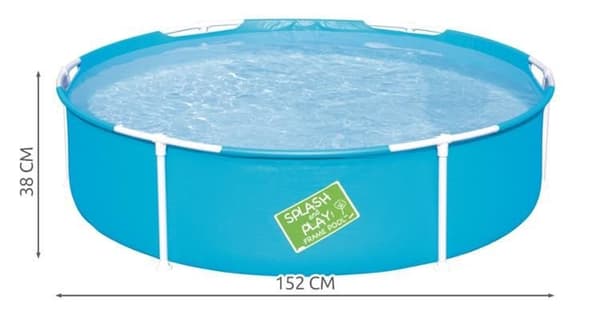 Rammebassin 152x38cm - BESTWAY 56283