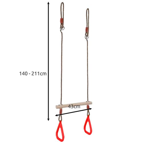 Huske - trapes Kruzzel 25383