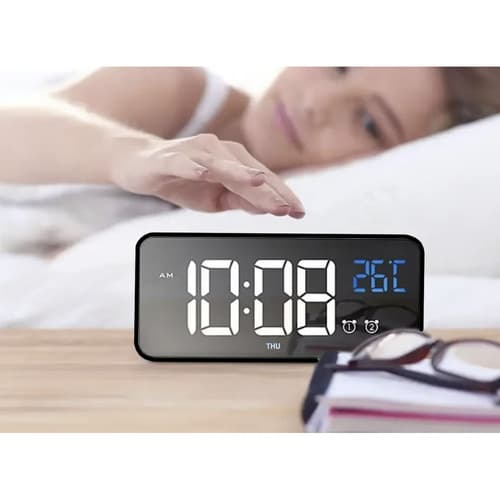 Väckarklocka - LED-klocka Izoxis 24736