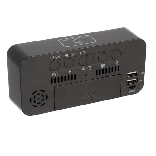Väckarklocka - LED-klocka Izoxis 24736
