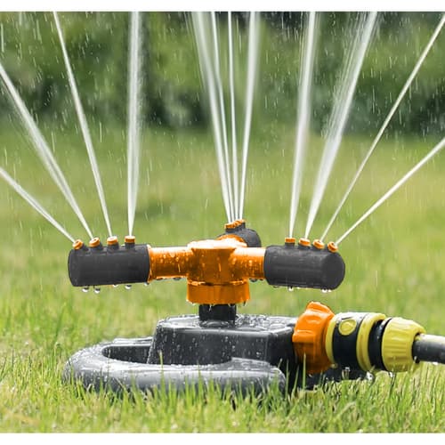 Gardlov 3-armad roterande sprinkler