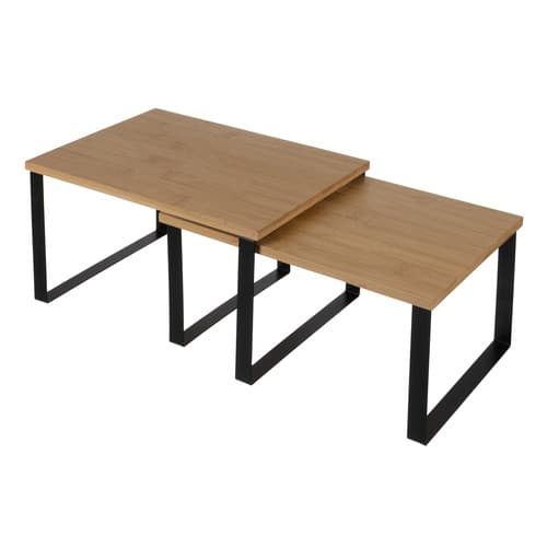 Bambus køkkenhylde - 2 stk Ruhhy 25661