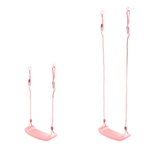 Plast huske - rosa 25445