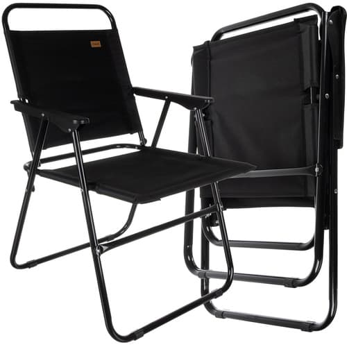 Sort fiskestol Trizand 25470