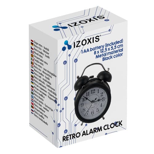 Retro klocka - väckarklocka Izoxis 25473