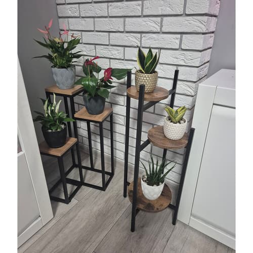 Stående blomsterstativ 80cm Ruhhy 25627