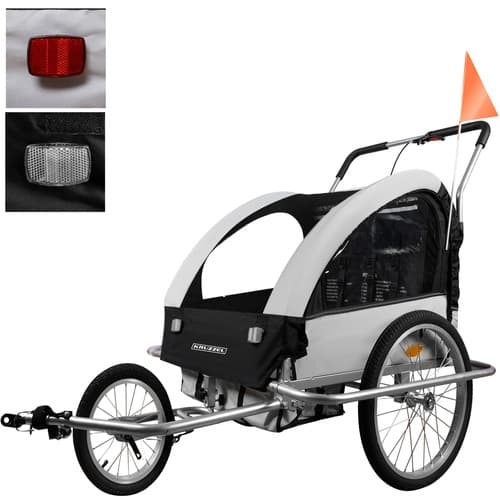 Kruzzel 25372 3i1 affjedret cykeltrailer