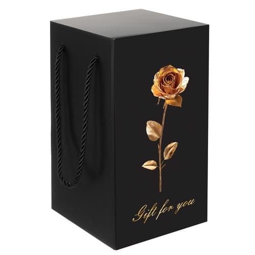 Rose i glass - skinnende Ruhhy 25682